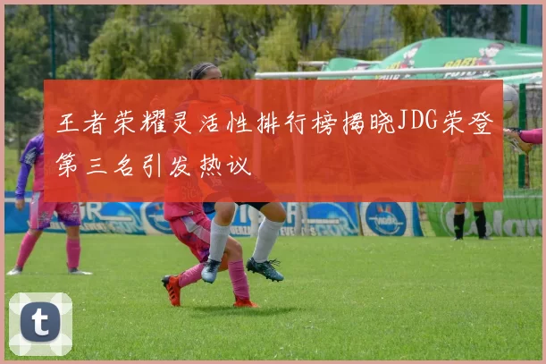 王者荣耀灵活性排行榜揭晓JDG荣登第三名引发热议